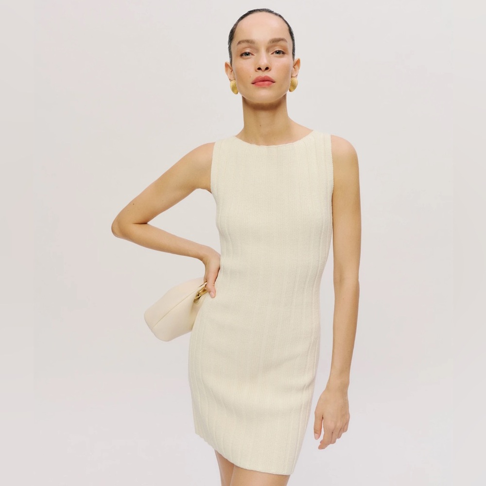 NWT Poppy Ribbed Mini Dress